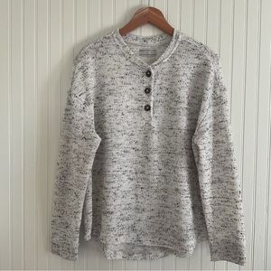 Urban Outfitters Marled Henley Sweater